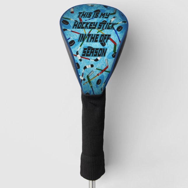 Off Saison Hockey Stick Golf Head Cover Golf Headcover (Vorderseite)