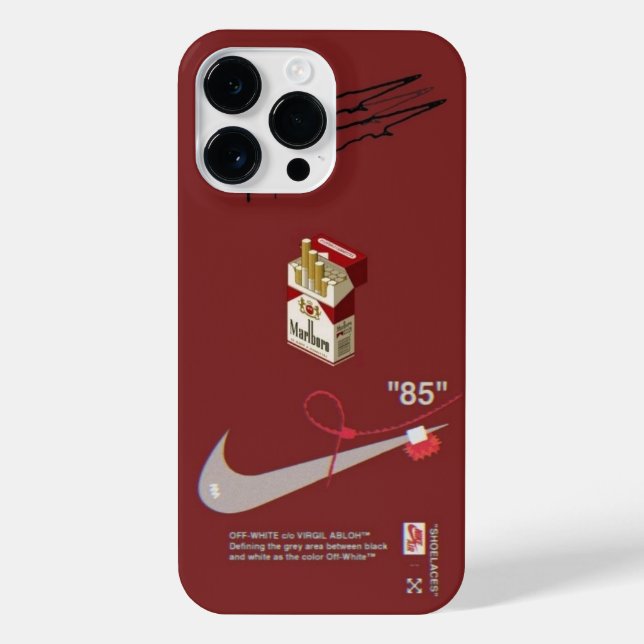 Off-White iPhone 14 Pro Max Hülle (Rückseite)