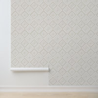 Off White Minimalistisch Geometric Pattern