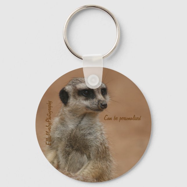 Offenbar ein meerkat Schlüsselanhänger... Schlüsselanhänger (Vorderseite)