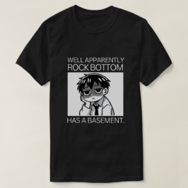 Offenbar hat der Felsboden einen Keller. T-Shirt