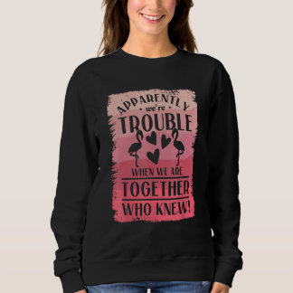 Offenbar sind wir schwer, wenn wir zusammen sind, sweatshirt