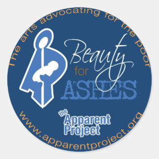 Offenbare Projektkleber Runder Aufkleber