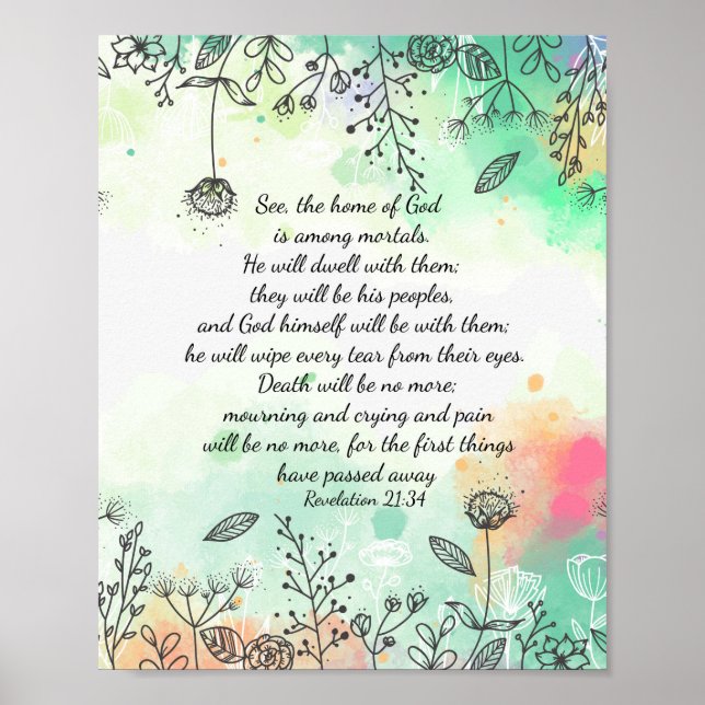 Offenbarung 21:34 poster (Vorne)