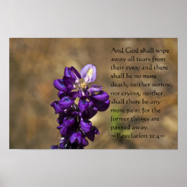 Offenbarung 21:4 poster