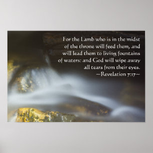 Offenbarung 7:17 poster