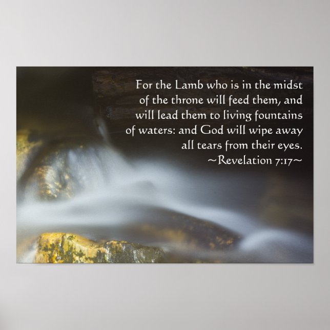 Offenbarung 7:17 poster (Vorne)
