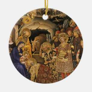 Offenbarung drei Könige Virgin Mary Baby Jesus Keramikornament