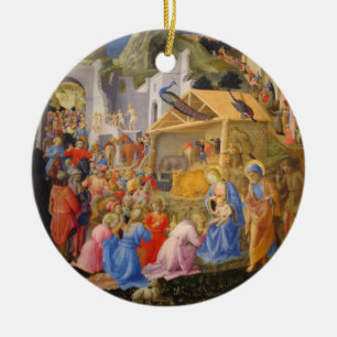 Offenbarung drei Könige Virgin Mary Baby Jesus Keramikornament