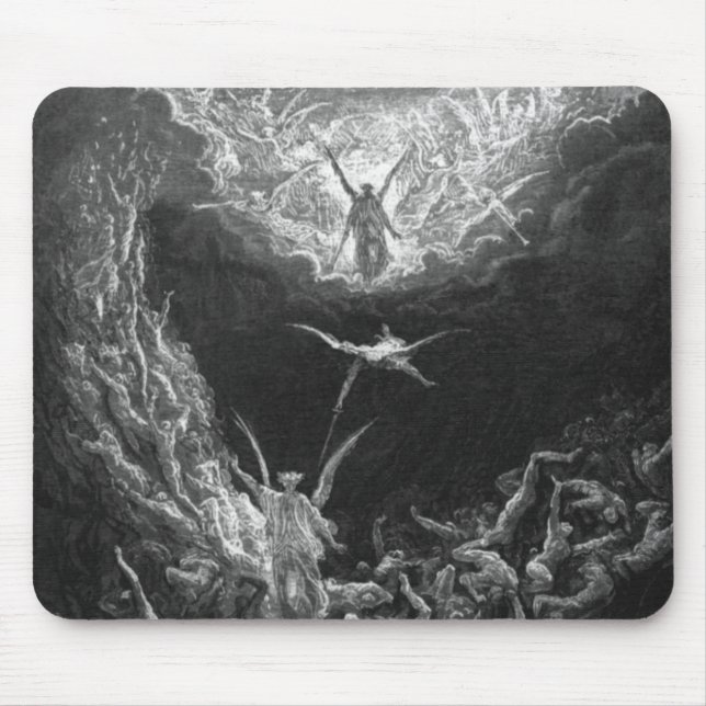 Offenbarungen - Gustave Dore Mousepad (Vorne)