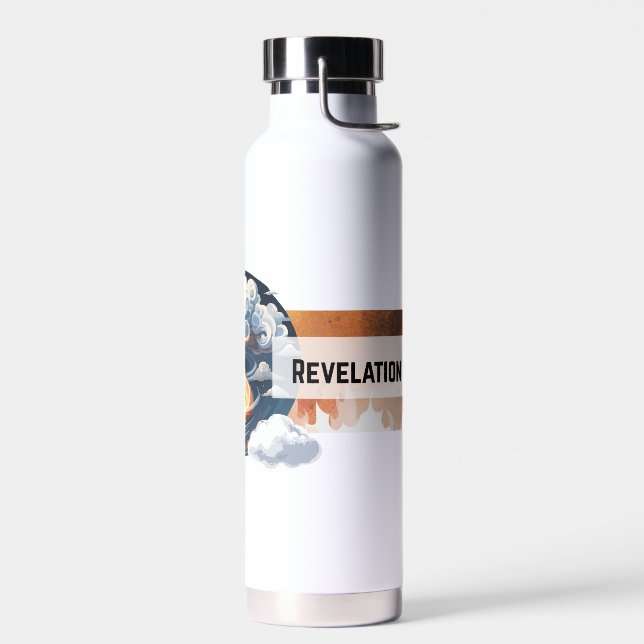 Offenbarungsstudie Wasserflasche Trinkflasche (Links)
