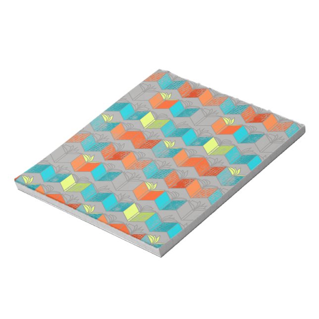 Offene Bücher Notizblock (Rotiert)