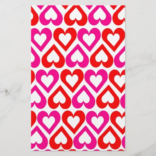 Offene Herzen Briefpapier (Vorderseite)