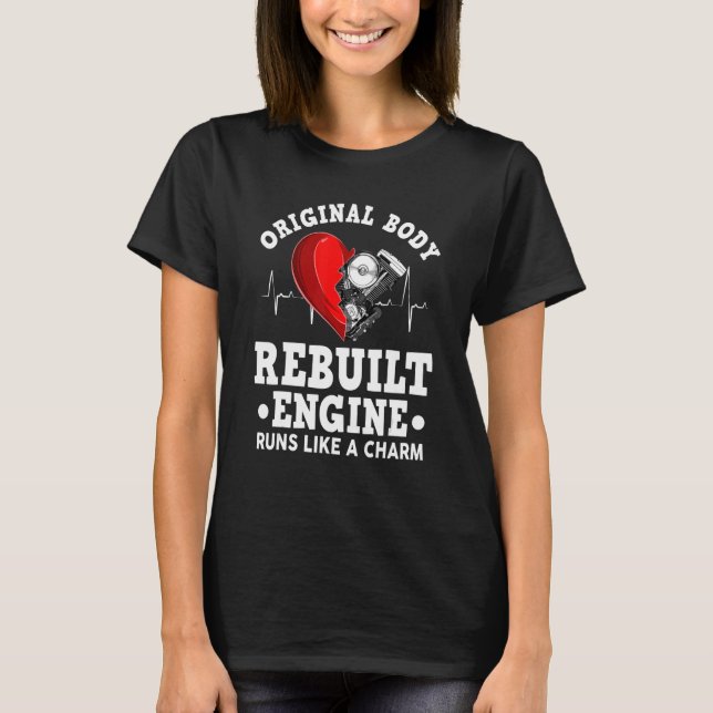 Offene Herzoperation Original-Körper generalüberho T-Shirt (Vorderseite)