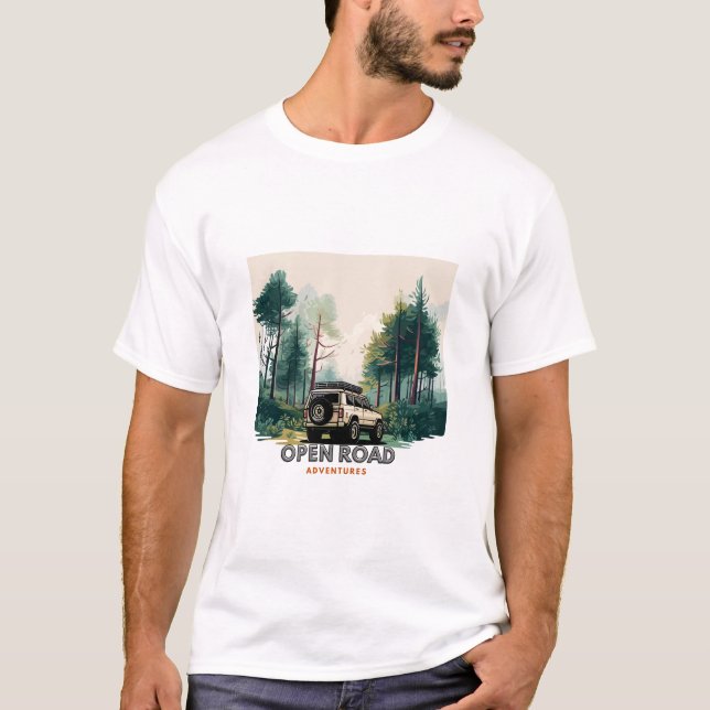 offene Straße T-Shirt (Vorderseite)