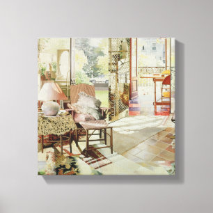 Offene Tür 1987 Leinwanddruck