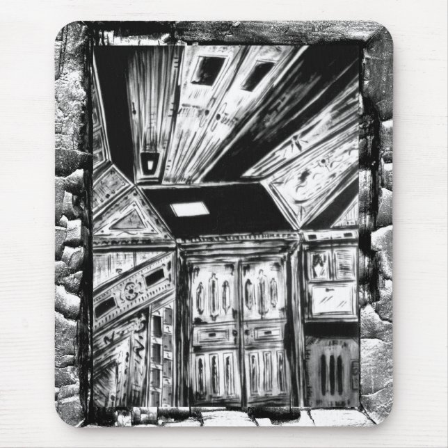 Offene Türen Mousepad (Vorne)