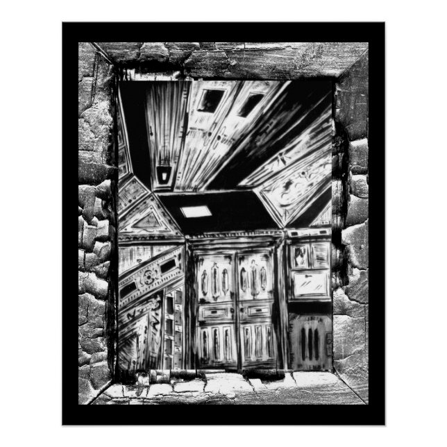 Offene Türen Poster (Vorderseite)