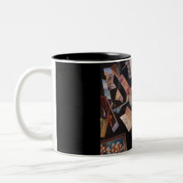 Offene Türen Zweifarbige Tasse