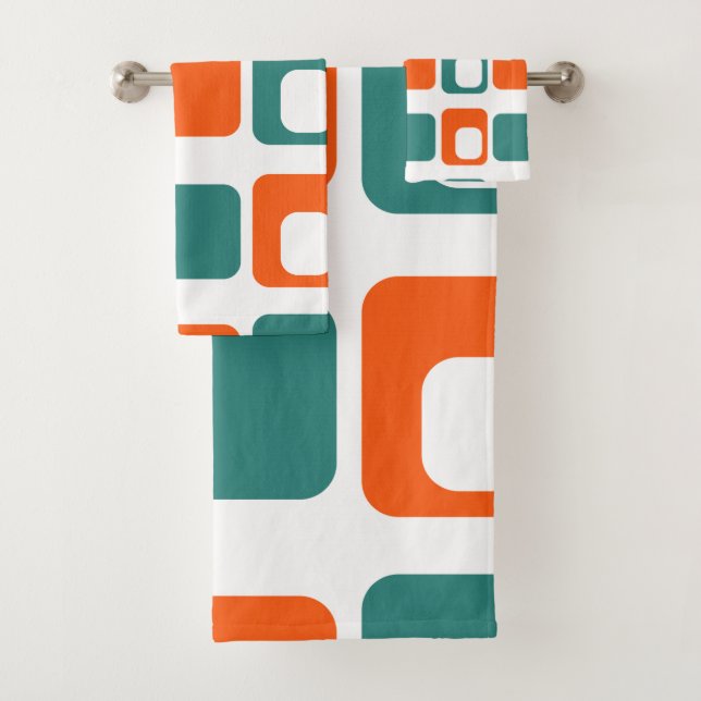 Offene und geschlossene Rechtecke  Badhandtuch Set (Insitu)