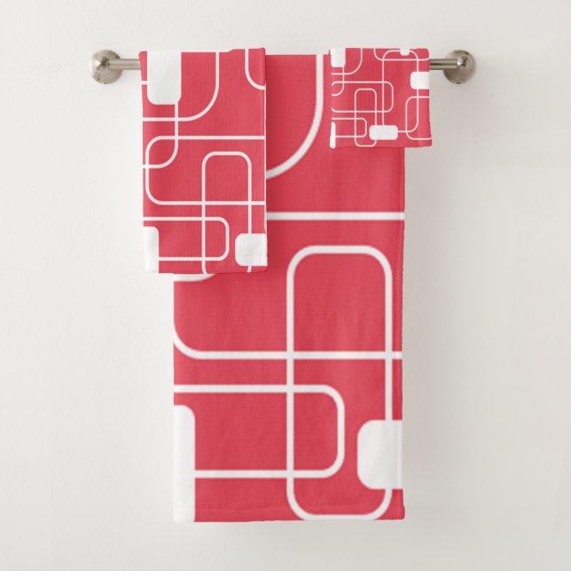 Offene und geschlossene Rechtecke Badhandtuch Set (Insitu)