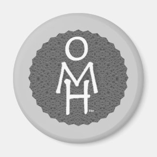 Offener Geist und Herz. Sei ein Mensch, sei nett. Magnet