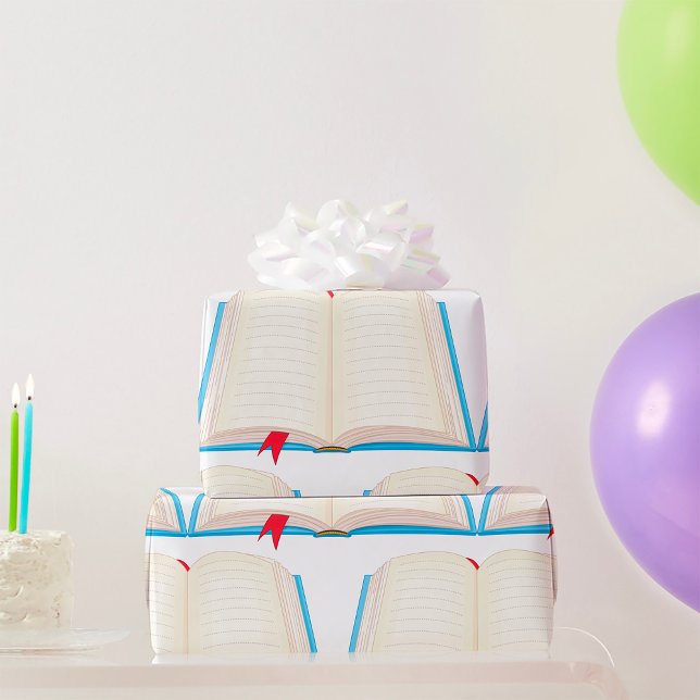 Offenes Buch Geschenkpapier (Von Creator hochgeladen)