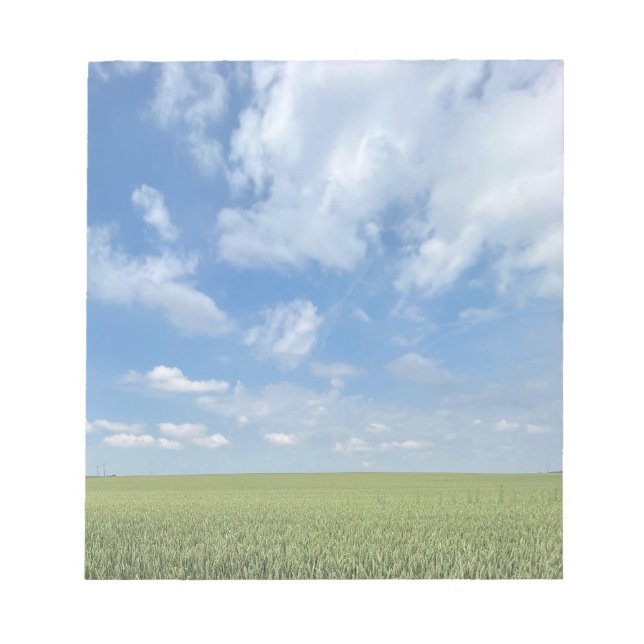 Offenes Feld Notizblock (Vorderseite)