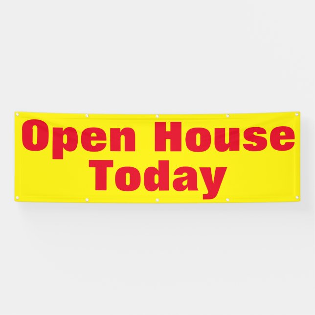 Offenes Haus heute Banner (Horizontal)