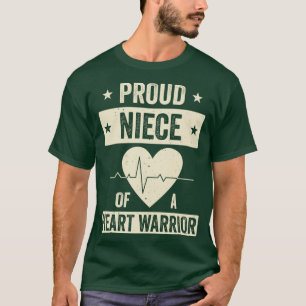 Offenes Herz Operation CHD Transplantat Nichte ein T-Shirt