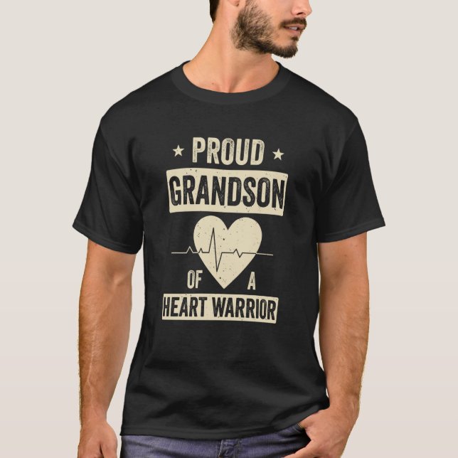 Offenes Herz Operation CHD Transplantation Enkel d T-Shirt (Vorderseite)