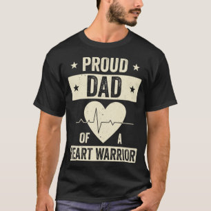 Offenes Herz Operation CHD Transplantation Vater e T-Shirt