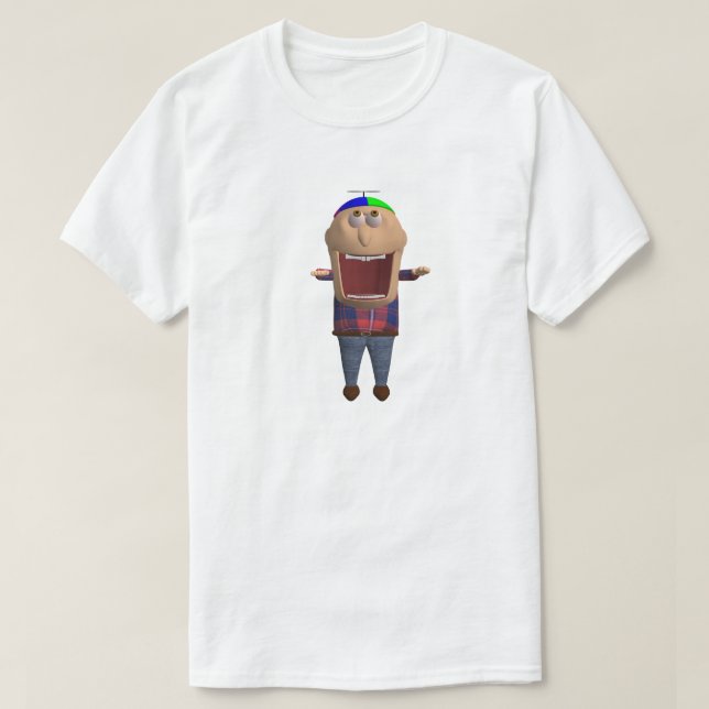 Offenes Mund-Shirt Johnny T-Shirt (Design vorne)