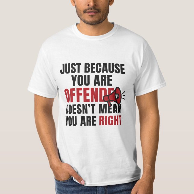 Offenes T-Shirt Gemein nicht richtig (Vorderseite)