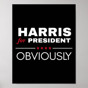 Offensichtlich eine Abstimmung für 2024 Präsident  Poster