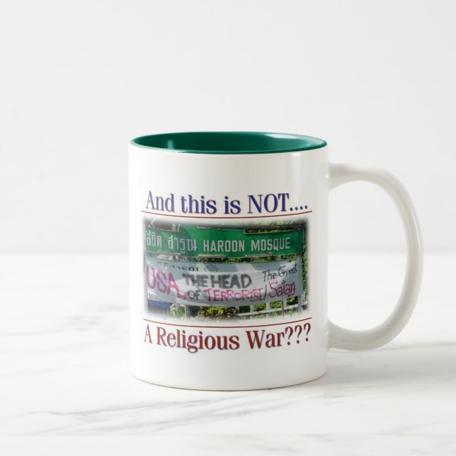 Offensichtlicher gesunder Menschenverstand! Zweifarbige Tasse (Rechts)