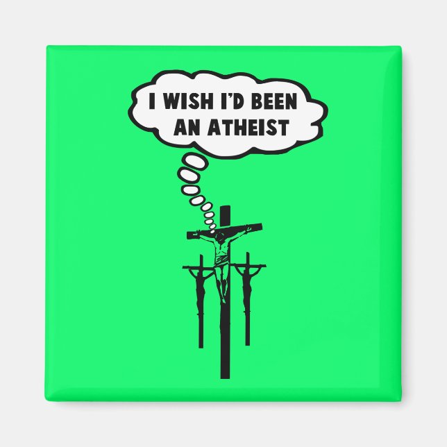 Offensivatheismus Magnet (Vorne)