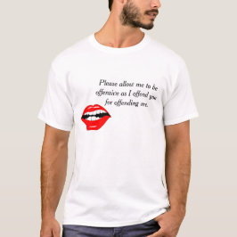 Offensive für die Beleidigung T-Shirt