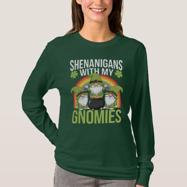 Offensive irische Shenanigans mit meinen Gnomen T-Shirt (Vorderseite)