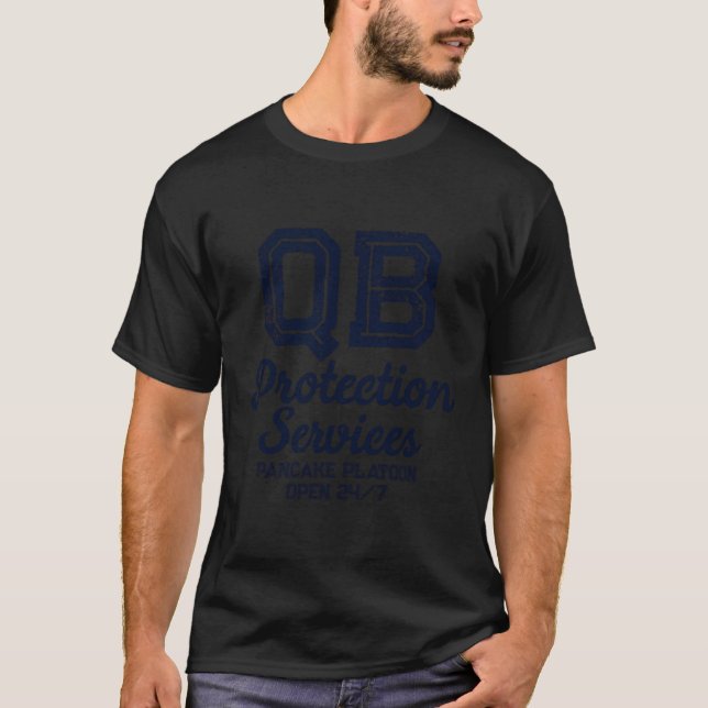 Offensive Line Shirt für Männer Funny Football Ges (Vorderseite)