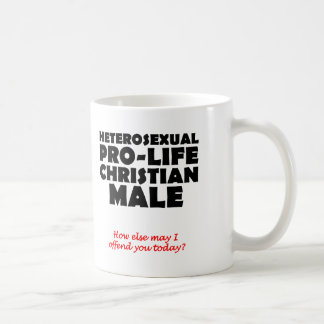 Offensive Prolife Männliche Christliche Tasse Spaß