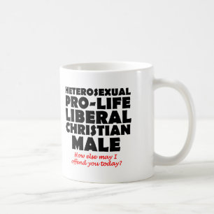 Offensive Prolife Männliche Christliche Tasse Spaß
