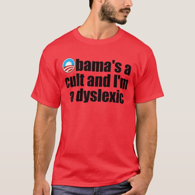 Offensiver Antibarack obama T-Shirt (Vorderseite)