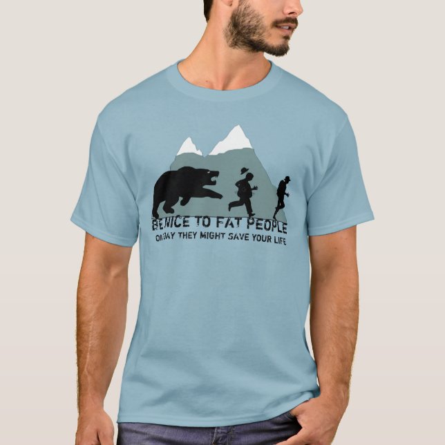 Offensiver fetter Witz T-Shirt (Vorderseite)