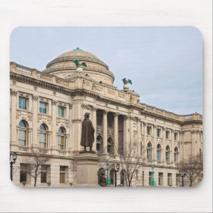 öffentliche Bibliothek im Renaissancestil in Milwa Mousepad