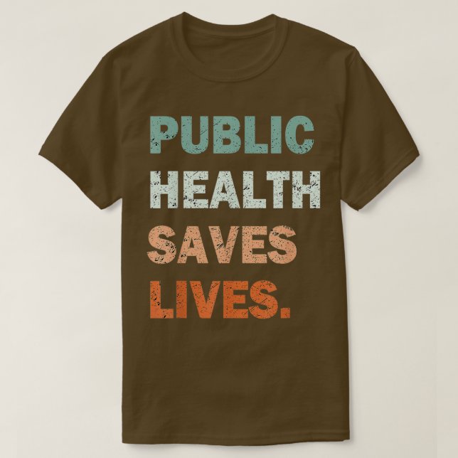 Öffentliche Gesundheit Rette Krankenpflege  T-Shirt (Design vorne)