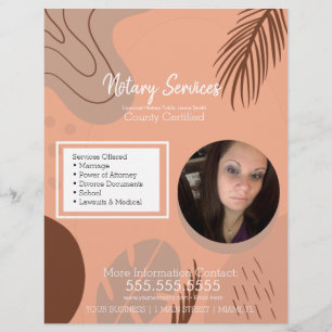 Öffentliche Notardienstleistungen Bio-Foto-Unterne Flyer