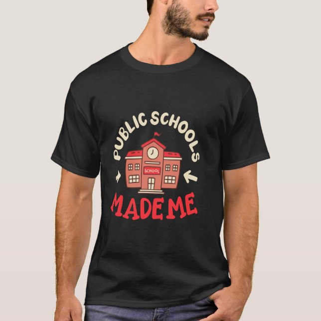 Öffentliche Schulen T-Shirt (Vorderseite)
