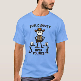 Öffentliche Sicherheit geht vor Politik (1) T-Shirt