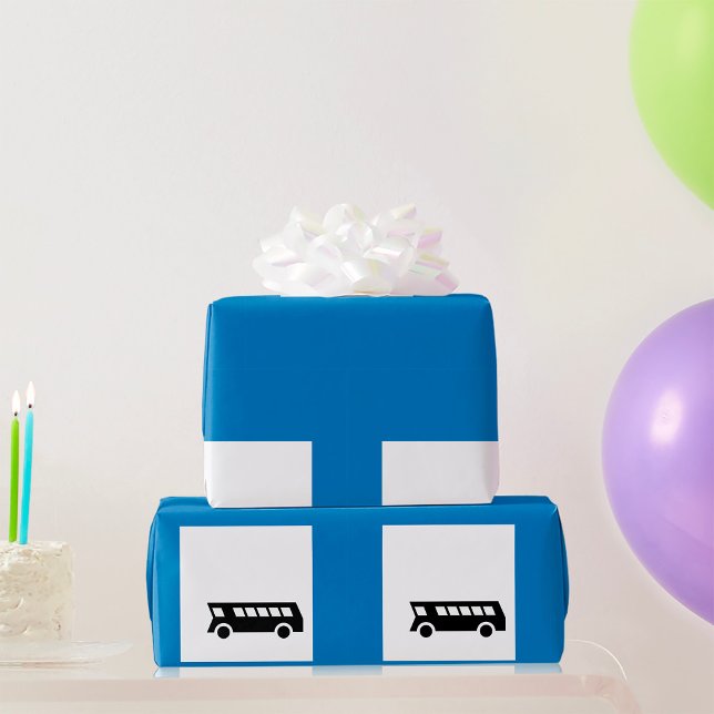 Öffentliche Verkehrsmittel Bushaltestelle Untersch Geschenkpapier (Von Creator hochgeladen)